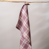 Lavender Checks Tea Towel Set Of 2 | Tea Towel